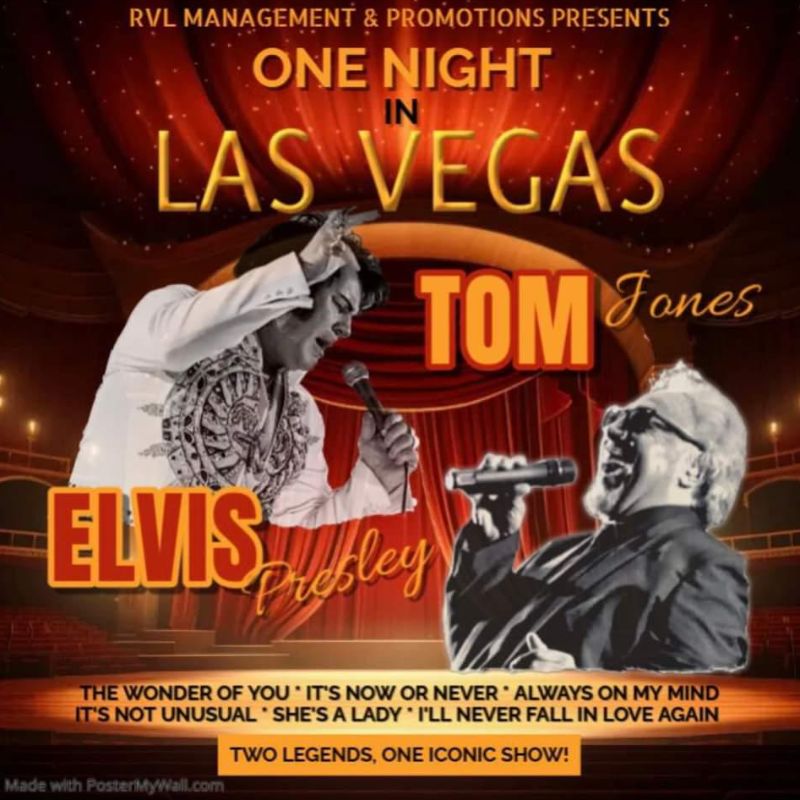 Image representing One Night In Vegas - Tom Jones & Elvis from The Sea Lounge, Broadstairs