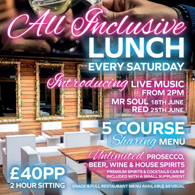 Image representing All Inclusive Lunch featuring Red from The Sea Lounge, Broadstairs